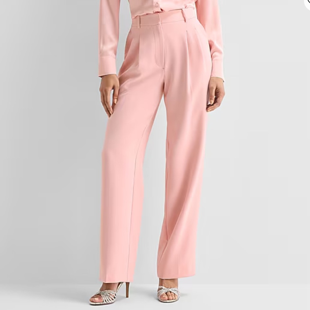 Woman’s Worthington Everyday Pants High-WaistPink Dress Pants Sz 2 NWT